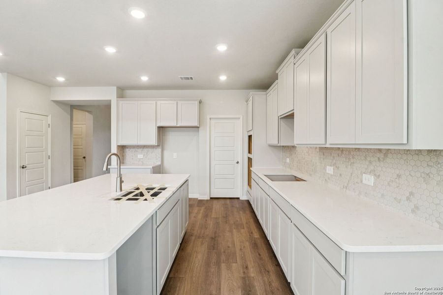 Furnished interior view inside a new home in Fox Falls, Boerne (Image 10). Furnished interior view inside a new home in Fox Falls, Boerne (Image 10).