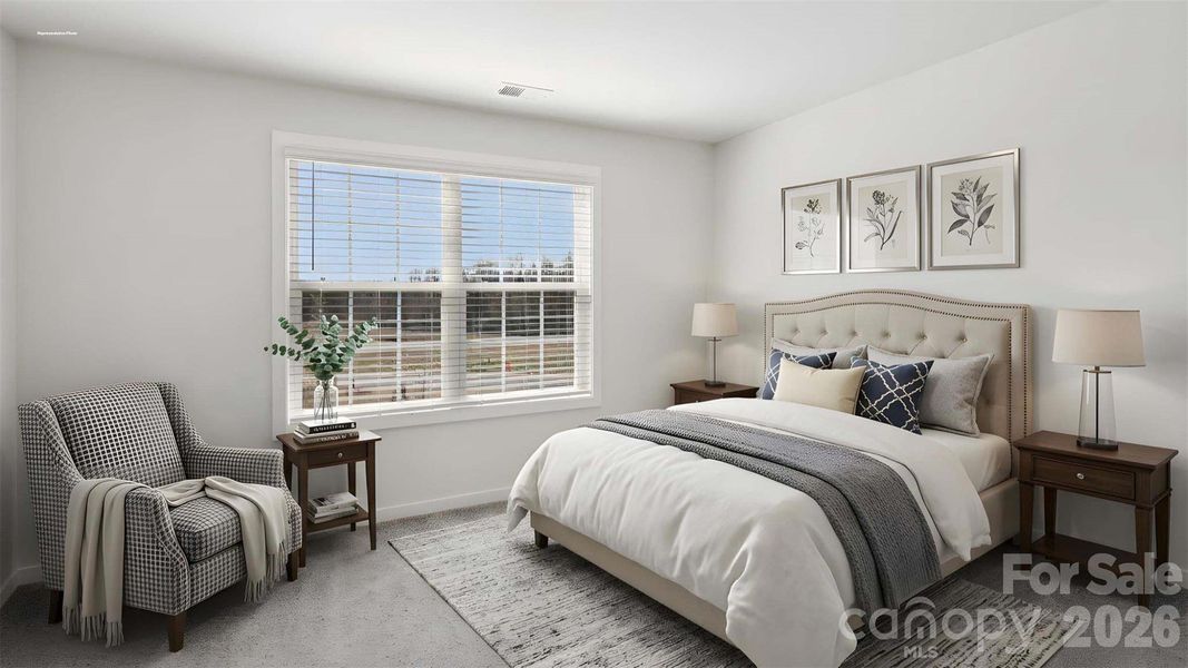 Furnished interior view inside a new home in Oak Grove Hill, Huntersville (Image 12).