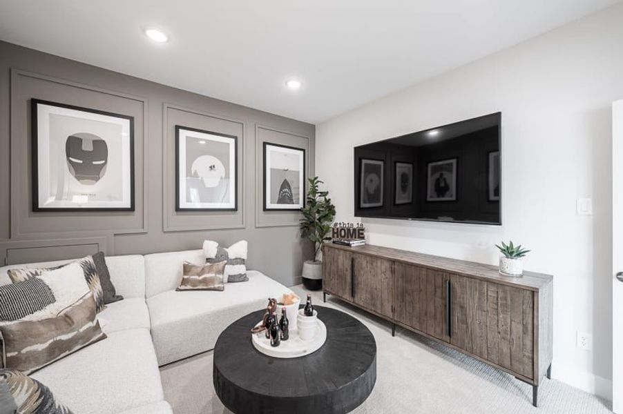 Representative furnished interior of a home built from the Goldeneye by Tri Pointe Homes in Cascade at Azalea Trails, Cypress (Image 27). Representative furnished interior of a home built from the Goldeneye by Tri Pointe Homes in Cascade at Azalea Trails, Cypress (Image 27).