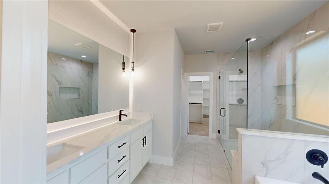 Furnished interior view inside a new home in , Arlington (Image 11). Furnished interior view inside a new home in , Arlington (Image 11).