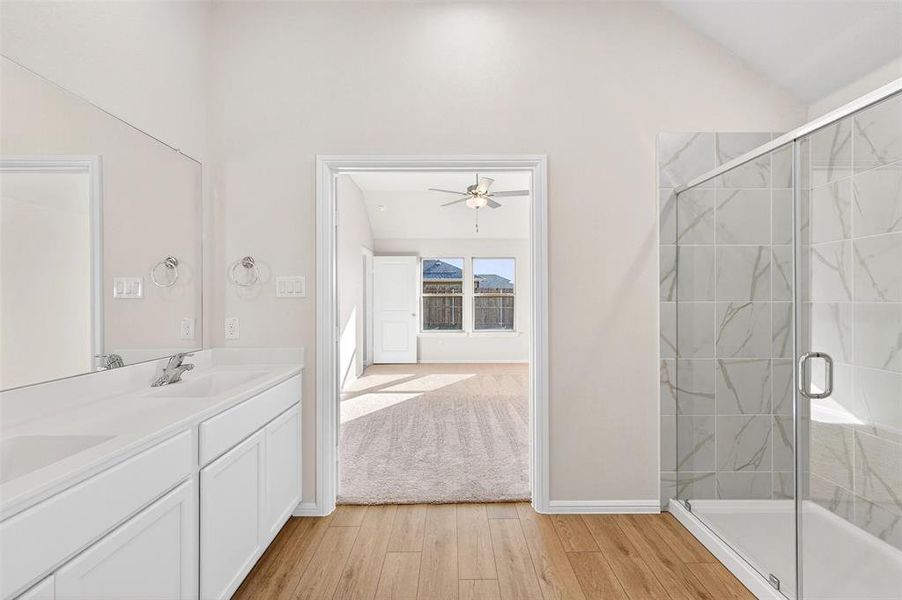 Furnished interior view inside a new home in Verandah, Royse City (Image 8).