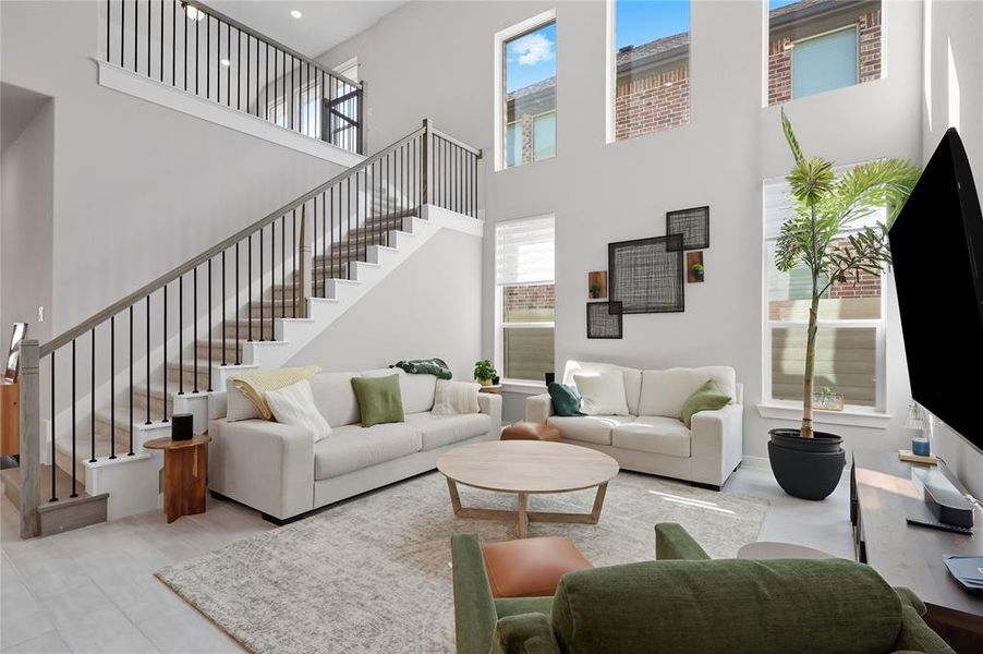 Furnished interior view inside a new home in , Sachse (Image 7). Furnished interior view inside a new home in , Sachse (Image 7).