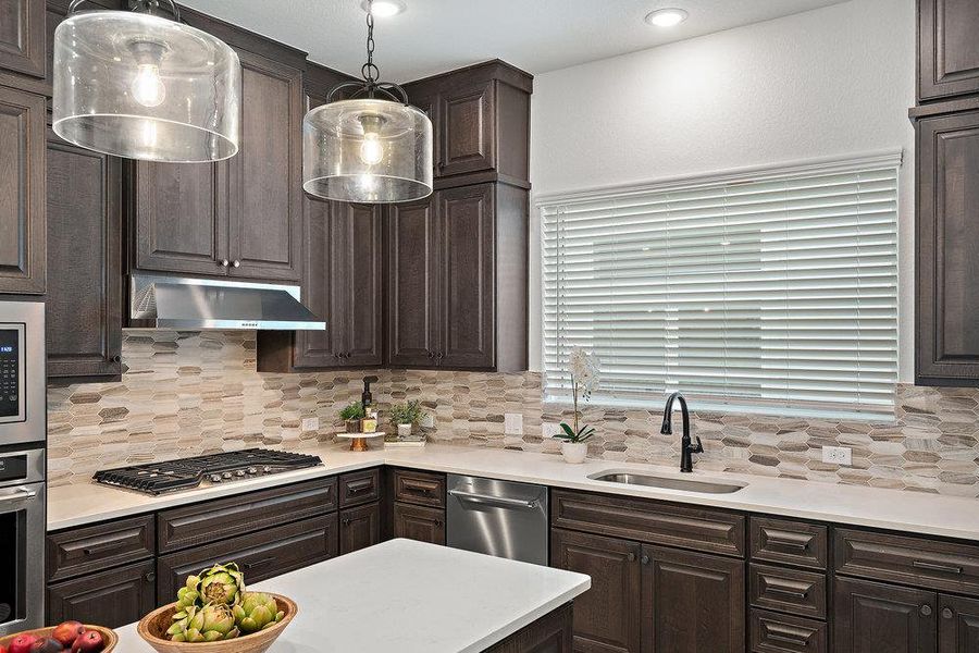 Furnished interior view inside a new home in Foxfield, Austin (Image 16).