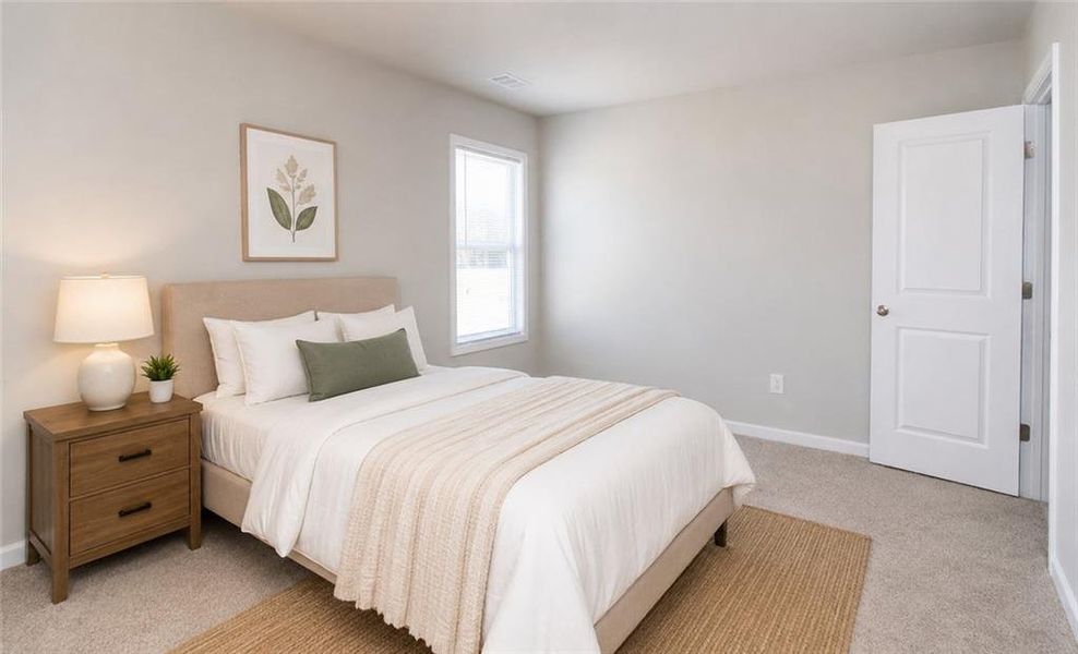 Furnished interior view inside a new home in , Commerce (Image 13).