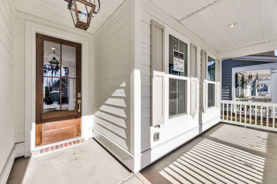 Exterior details and patio area of a home in , Summerville (Image 20).