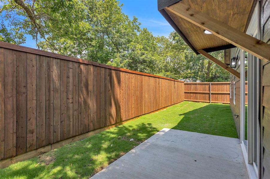 Exterior details and patio area of a home in , Greenville (Image 17). Exterior details and patio area of a home in , Greenville (Image 17).