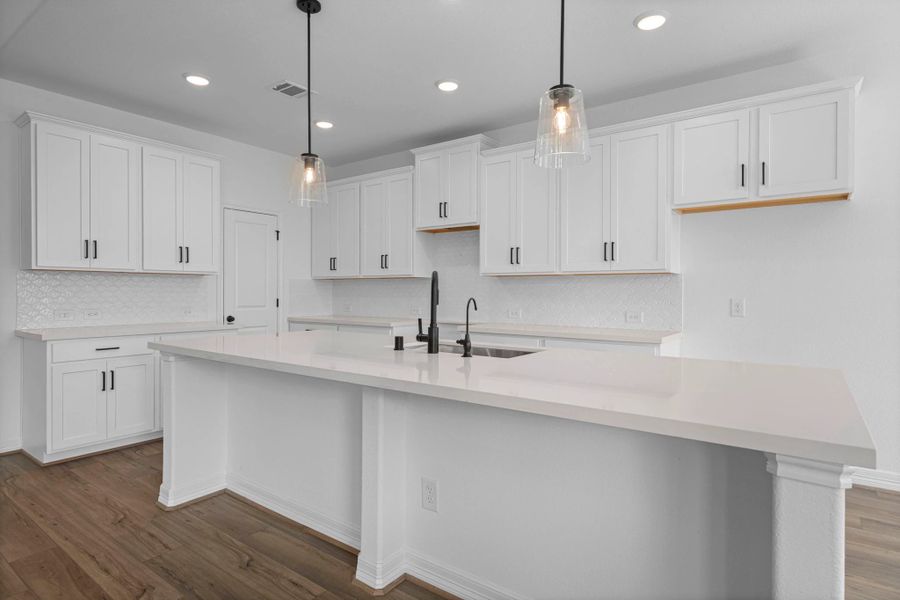 Furnished interior view inside a new home in Ashland, Angleton (Image 5).