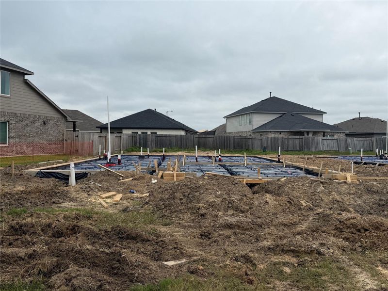 Site preparation for new homesites in Pearlbrook, Texas City (Image 3).