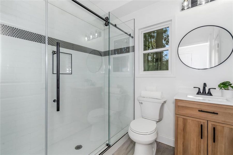 Furnished interior view inside a new home in , Atlanta (Image 16).