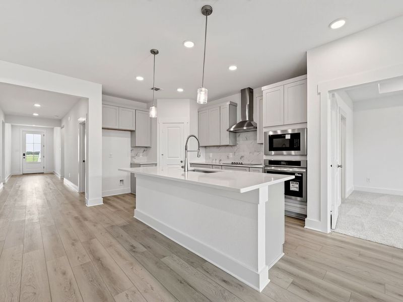 Furnished interior view inside a new home in Meadow Ridge Estates, Josephine (Image 8).