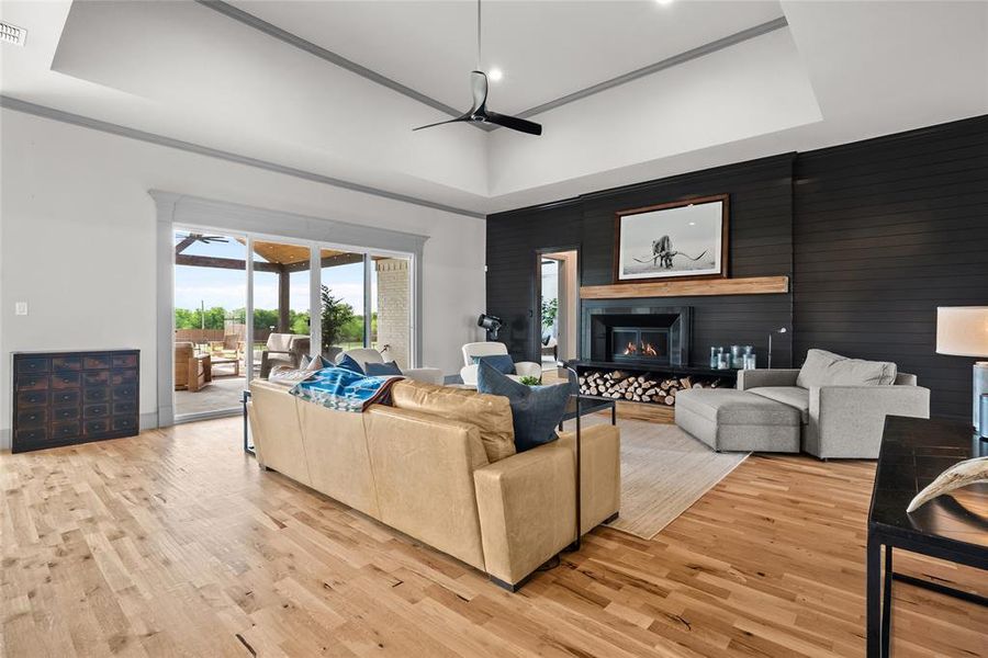 Furnished interior view inside a new home in Woodland Meadows, Fort Worth (Image 18).