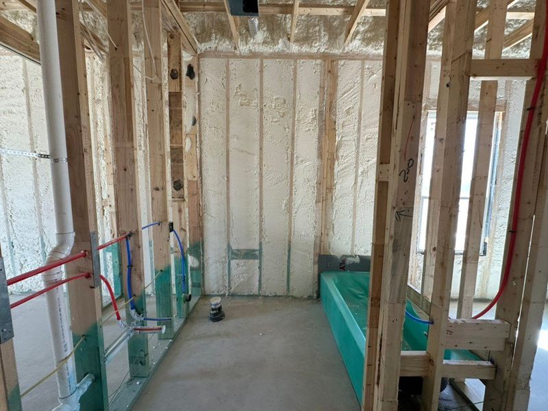 In-progress construction of a new home in Fannin Ranch, Leonard, TX (Image 13).