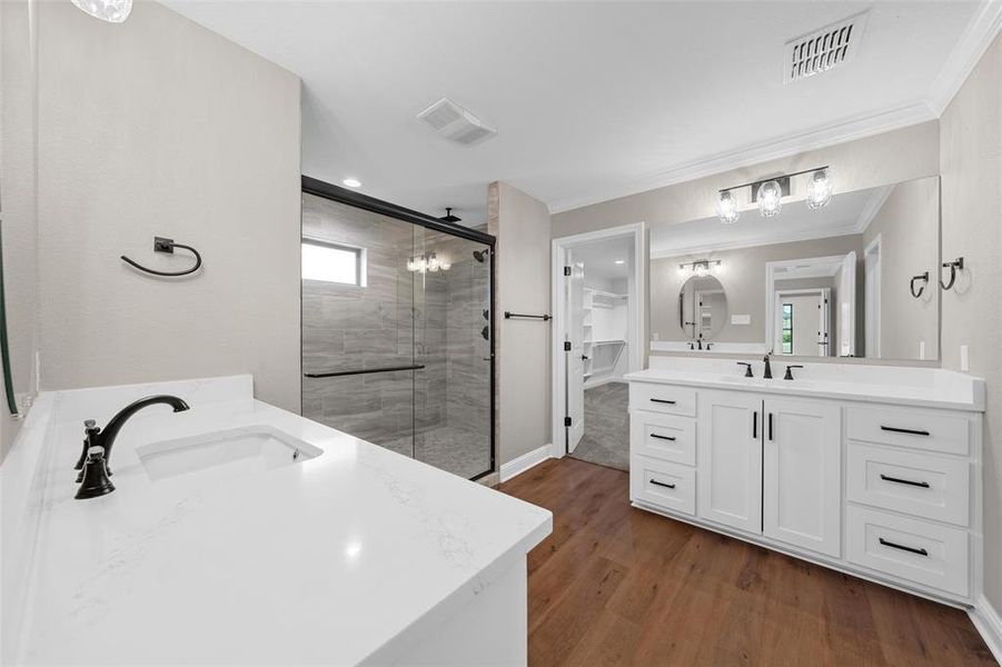 Furnished interior view inside a new home in , Waco (Image 12).