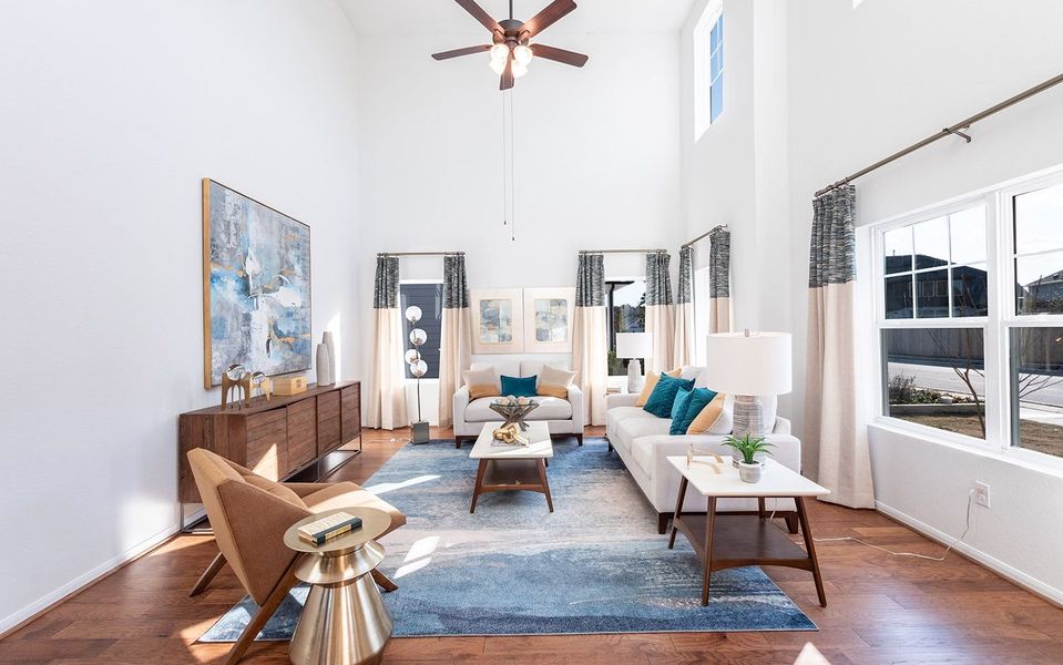 Furnished interior view inside a new home in Brooklands, Hutto (Image 6).