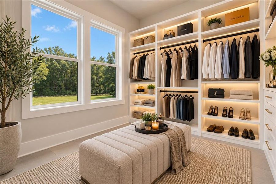 Furnished interior view inside a new home in , Covington (Image 6).