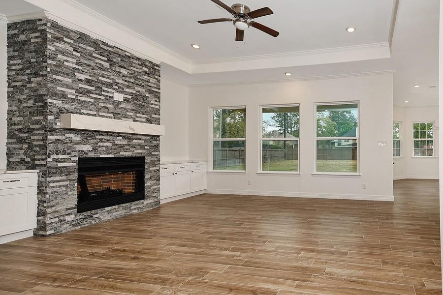 Spacious, unfurnished interior of a new home in , Magnolia (Image 23).