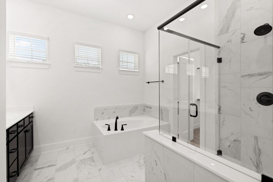 Furnished interior view inside a new home in The Woodlands Hills, Willis (Image 14). Furnished interior view inside a new home in The Woodlands Hills, Willis (Image 14).