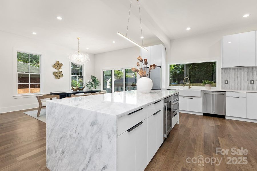 Furnished interior view inside a new home in , Charlotte (Image 20).