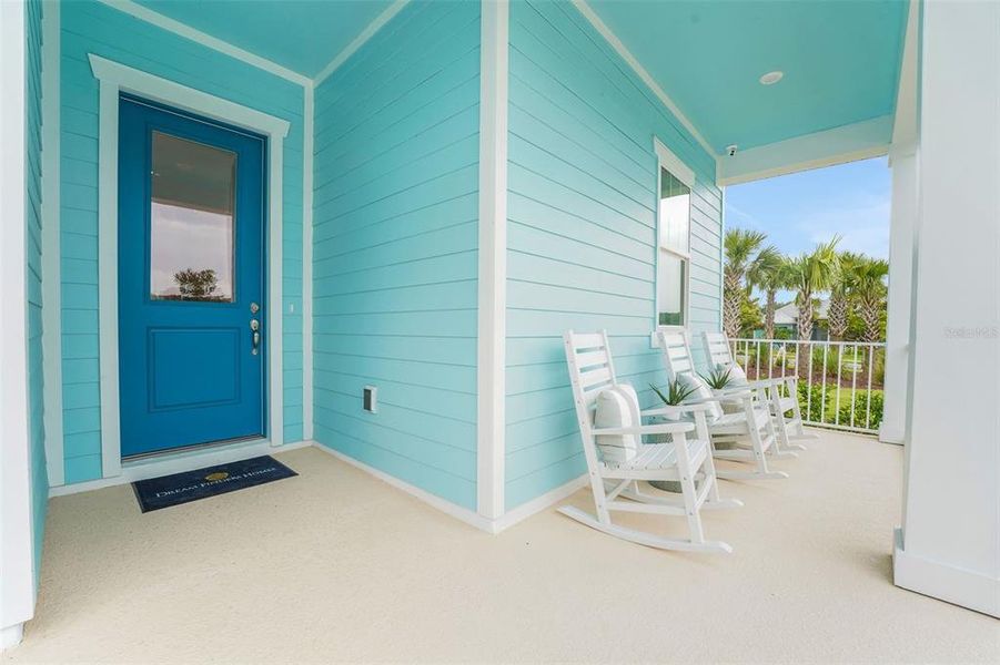 Furnished interior view inside a new home in Green Key Village, Lady Lake (Image 11).