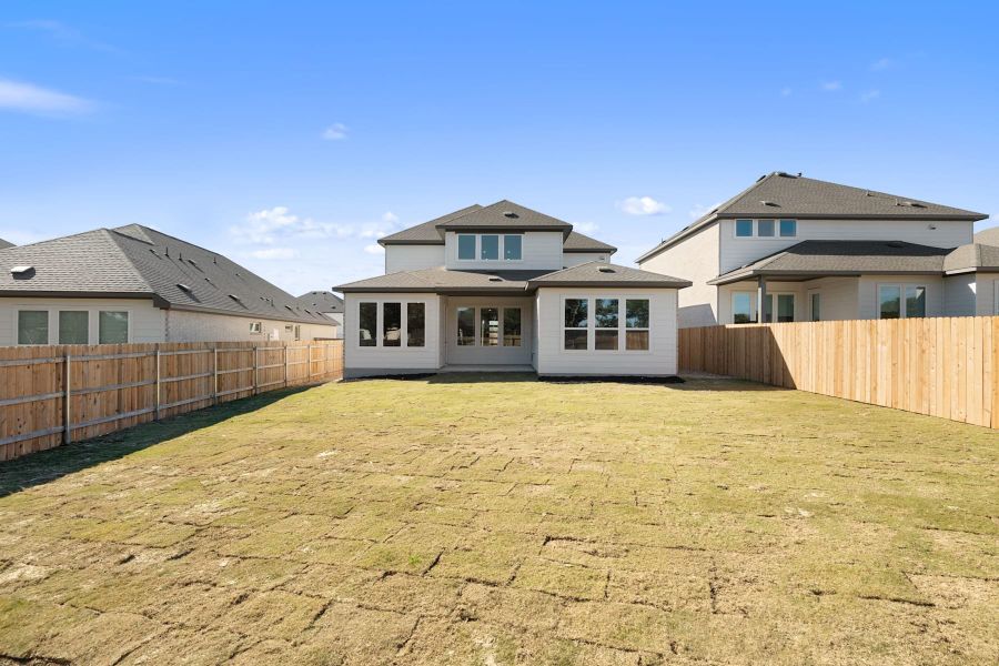Exterior details and patio area of a home in Heritage, Dripping Springs (Image 27). Exterior details and patio area of a home in Heritage, Dripping Springs (Image 27).