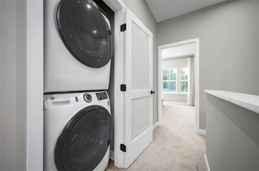 Furnished interior view inside a new home in , Atlanta (Image 3).
