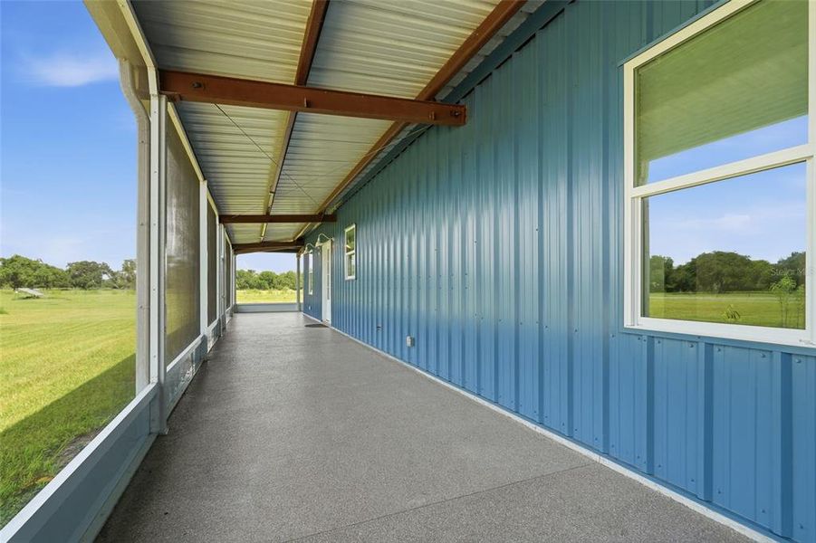 Exterior details and patio area of a home in , Arcadia (Image 26).