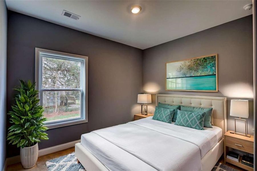 Furnished interior view inside a new home in , Madison (Image 9). Furnished interior view inside a new home in , Madison (Image 9).