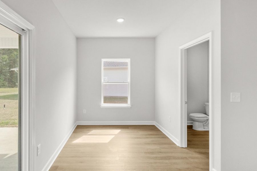 Spacious, unfurnished interior of a new home in Trieste at Bella Vita, Myrtle Beach (Image 16). Spacious, unfurnished interior of a new home in Trieste at Bella Vita, Myrtle Beach (Image 16).
