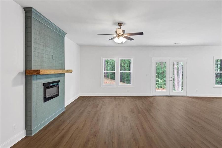 Spacious, unfurnished interior of a new home in , Hiram (Image 21). Spacious, unfurnished interior of a new home in , Hiram (Image 21).