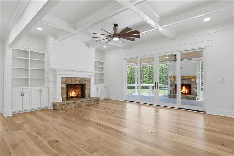 Spacious, unfurnished interior of a new home in , White (Image 22).