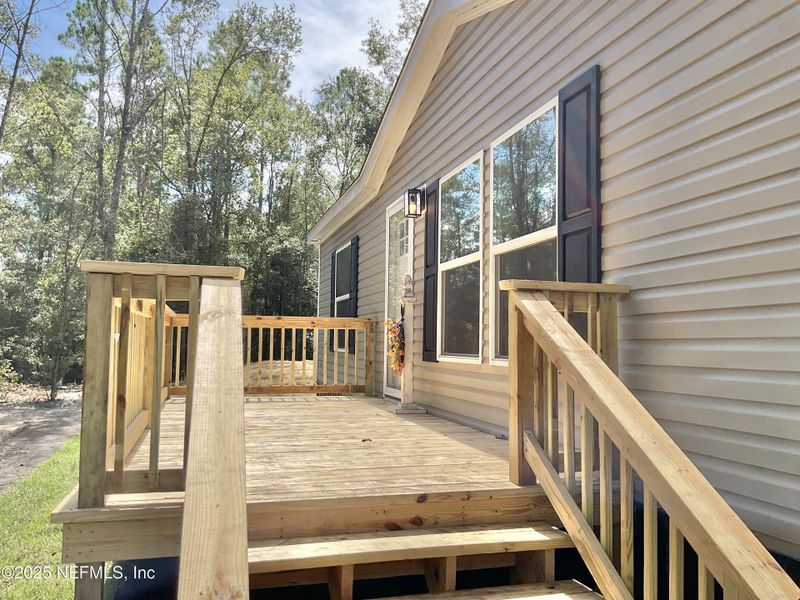 Exterior details and patio area of a home in , Hampton (Image 23). Exterior details and patio area of a home in , Hampton (Image 23).