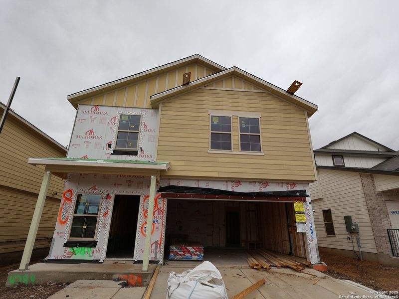 In-progress construction of a new home in Park Place, New Braunfels, TX (Image 24). In-progress construction of a new home in Park Place, New Braunfels, TX (Image 24).