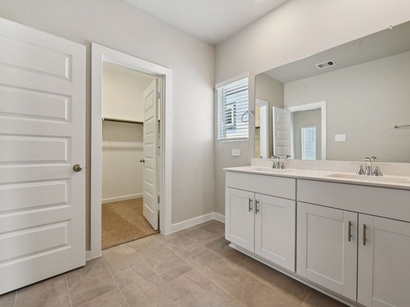 Furnished interior view inside a new home in Pinewood Trails - City Series, Atascocita (Image 16).