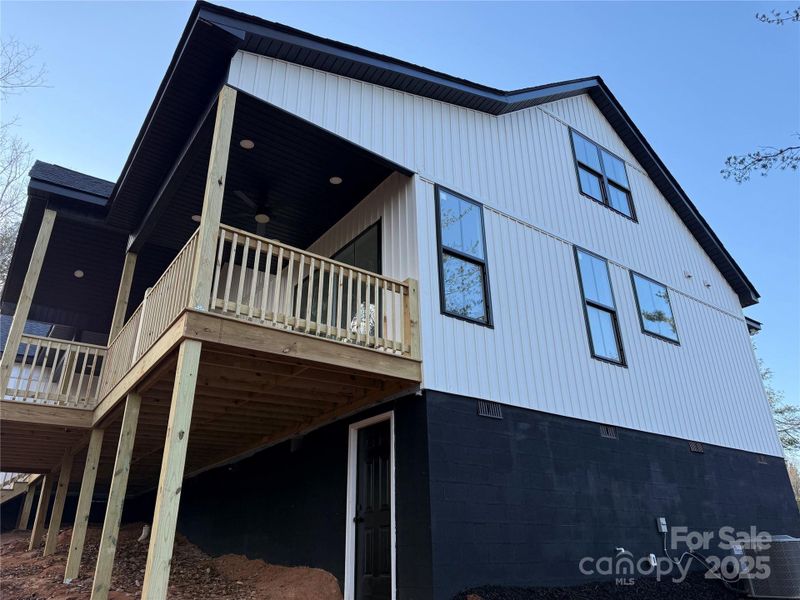 Exterior details and patio area of a home in , Morganton (Image 3).