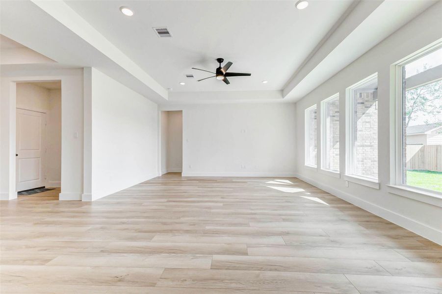 Unbelievable amount of space that creates such an open feel in this super comfortable home. Unbelievable amount of space that creates such an open feel in this super comfortable home.