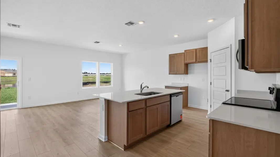Furnished interior view inside a new home in Copes Landing, Jacksonville (Image 3).
