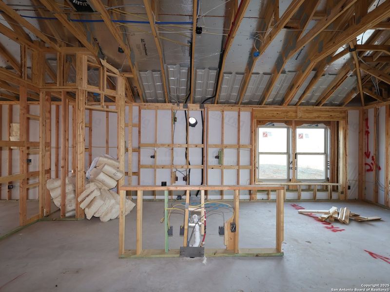 In-progress construction of a new home in Chaparral Ranch, Floresville, TX (Image 28). In-progress construction of a new home in Chaparral Ranch, Floresville, TX (Image 28).