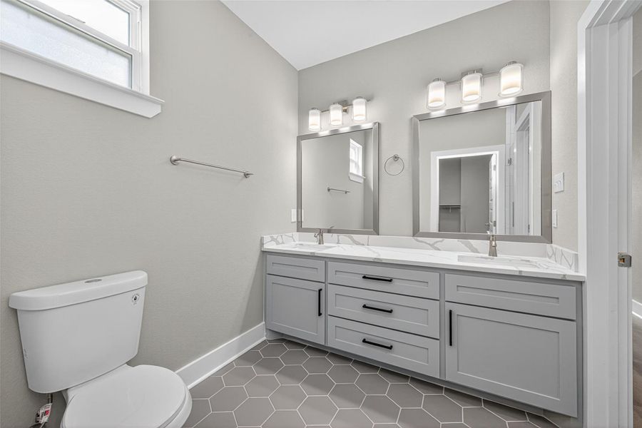 Furnished interior view inside a new home in , Cleveland (Image 12).