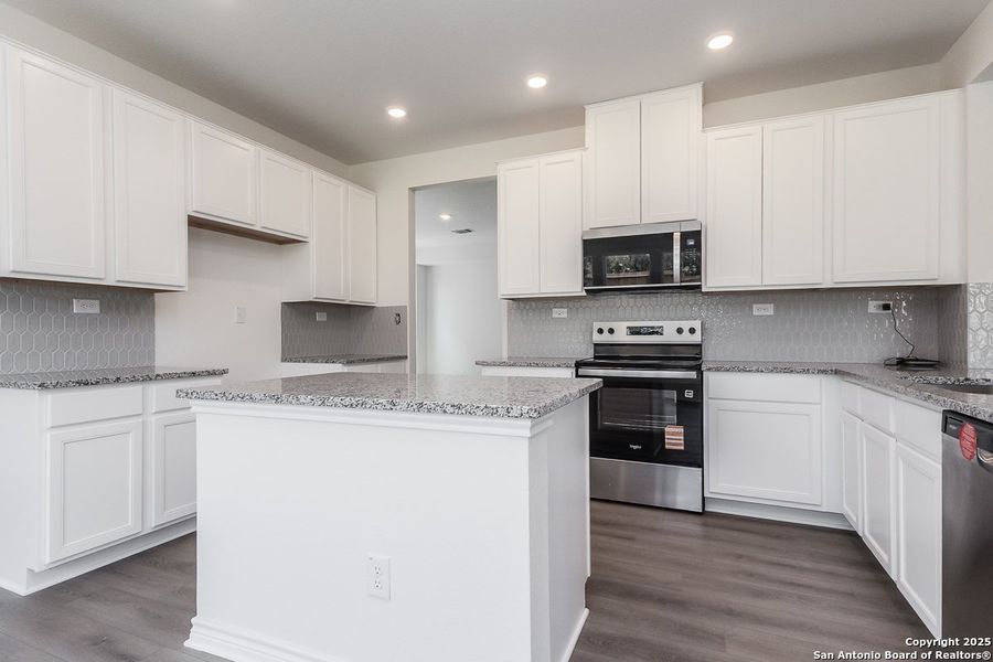 Furnished interior view inside a new home in Hidden Bluffs at TRP, San Antonio (Image 3).