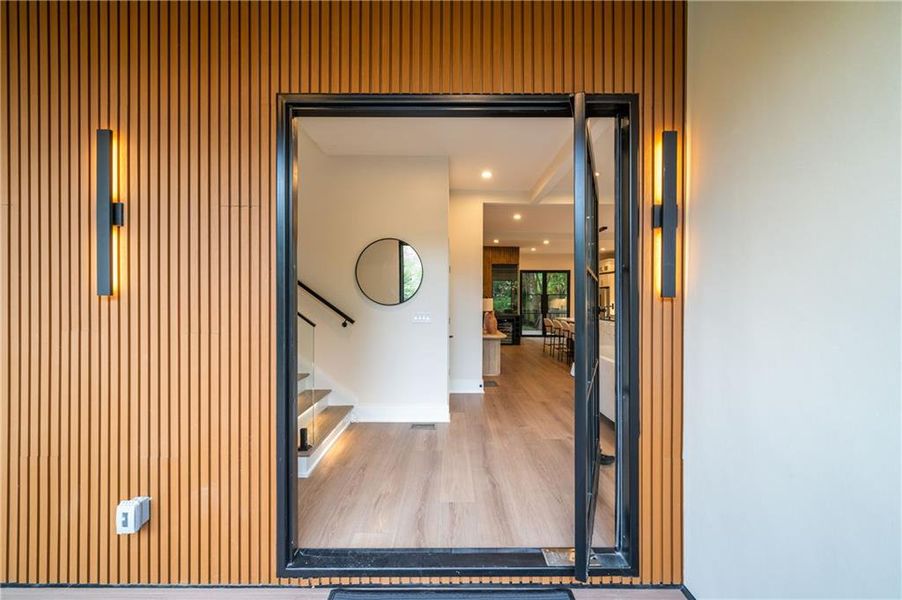 Exterior details and patio area of a home in , Atlanta (Image 25).
