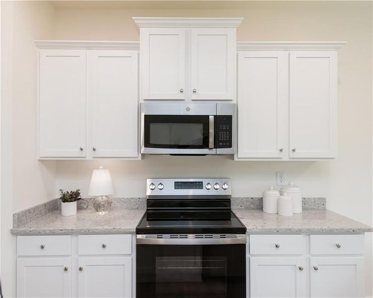 Furnished interior view inside a new home in Old Salem Crossing, Conyers (Image 32).