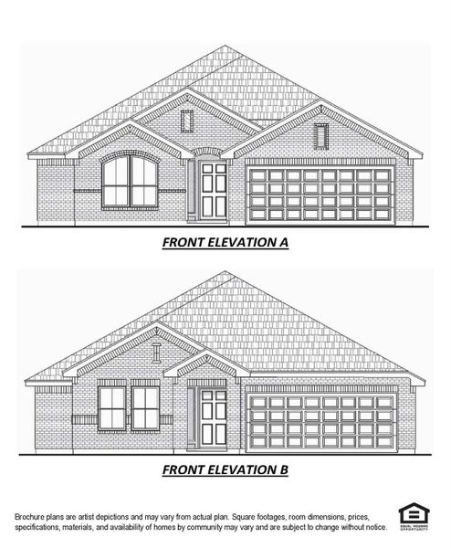 Exterior rendering of this home design in Rollingbrook Estates, Baytown, TX (Image 4). Exterior rendering of this home design in Rollingbrook Estates, Baytown, TX (Image 4).