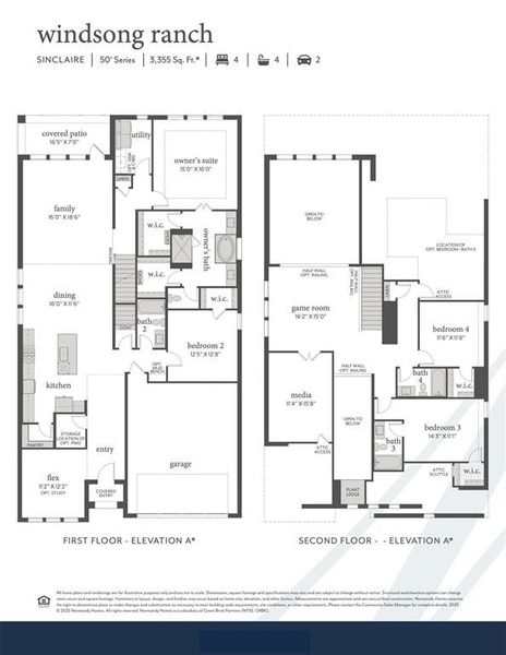 Featuring a sophisticated, open concept floor plan with spacious bedrooms, our Sinclaire floor plan is your dream home come to life!
