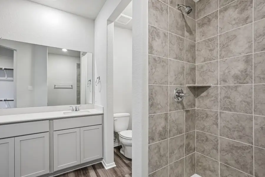 Furnished interior view inside a new home in Cloverleaf, Austin (Image 10).