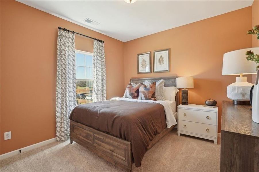 Furnished interior view inside a new home in Oakmont, Dallas (Image 28).