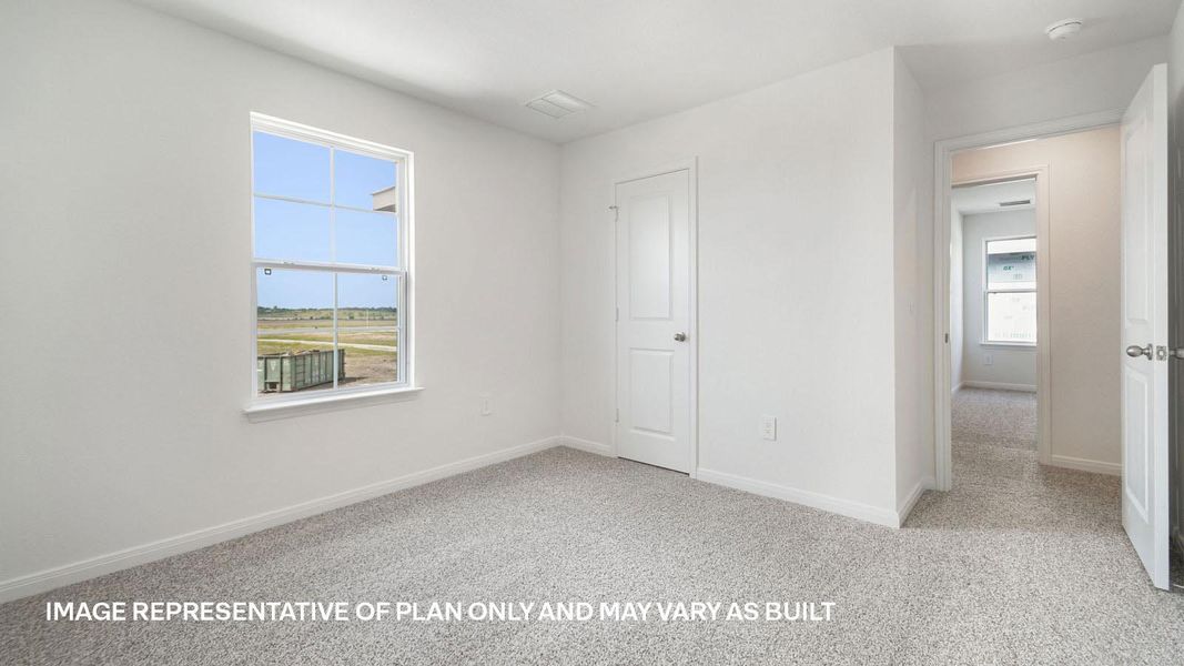 Spacious, unfurnished interior of a new home in Prairie Lakes, Buda (Image 13).