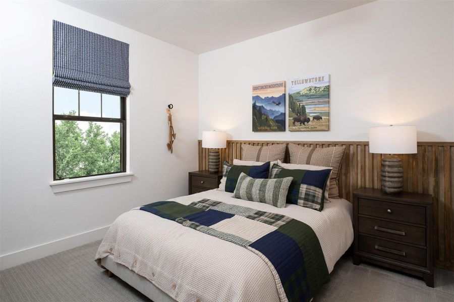 Furnished interior view inside a new home in Sunterra Lakes, Brookshire (Image 4).