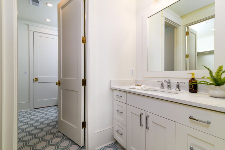 Furnished interior view inside a new home in , Mount Pleasant (Image 13).