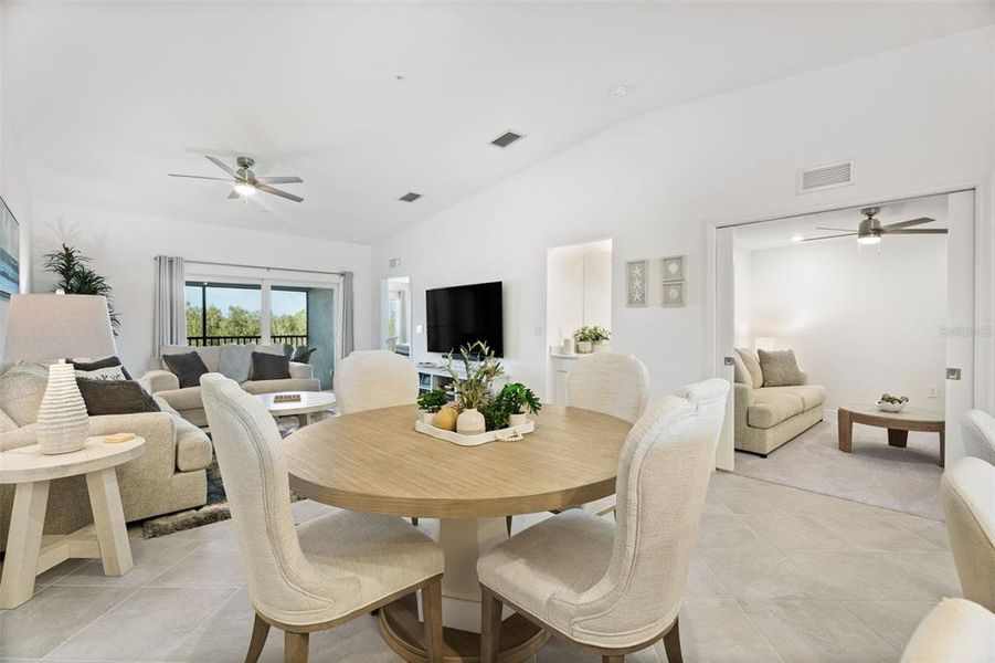 Furnished interior view inside a new home in , Punta Gorda (Image 8).