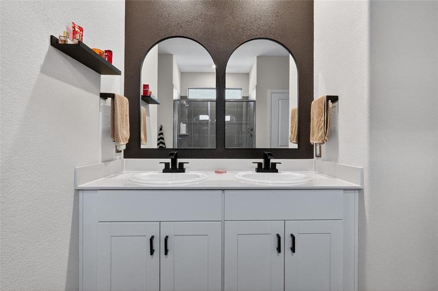 Furnished interior view inside a new home in , Fort Worth (Image 15).